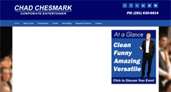Desktop Screenshot of chadchesmark.com